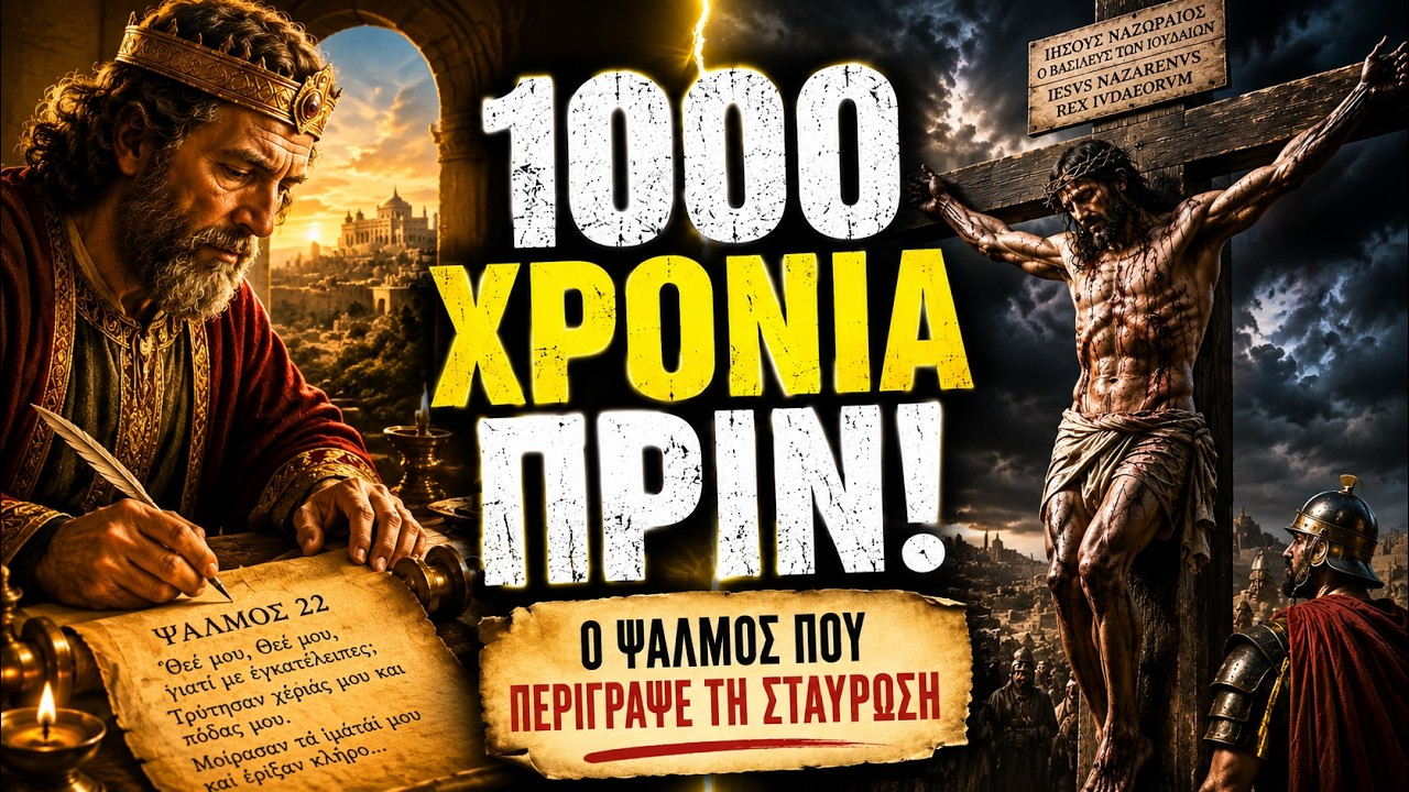 Η Σταύρωση του Ιησού Γραμμένη 1.000 Χρόνια Πριν; | Η Προφητεία του Ψαλμού 22